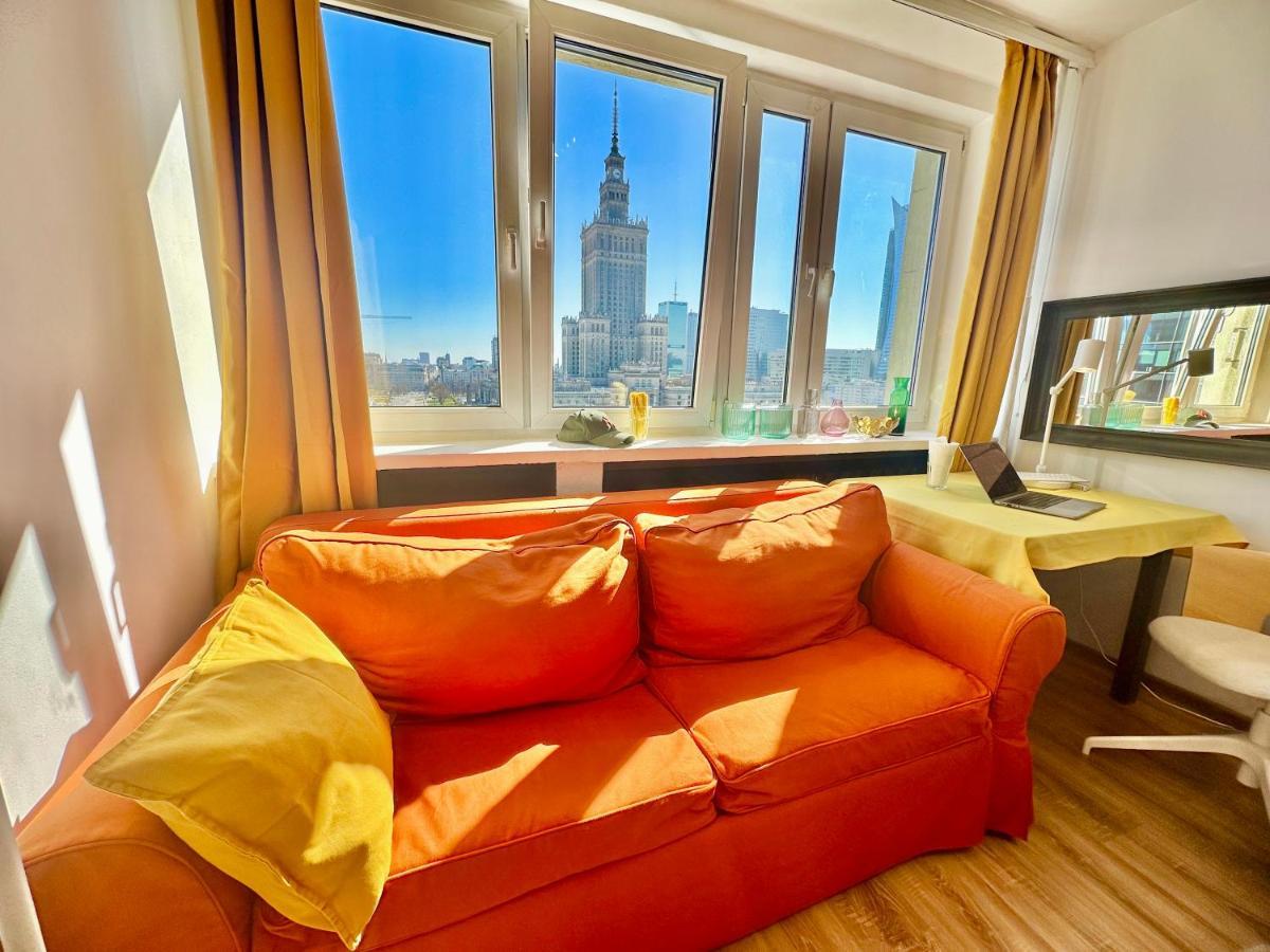 ורשה Super Apartament Brown 2X Metro Nowy Wifi Netflix Spotify Panorama Miasta מראה חיצוני תמונה