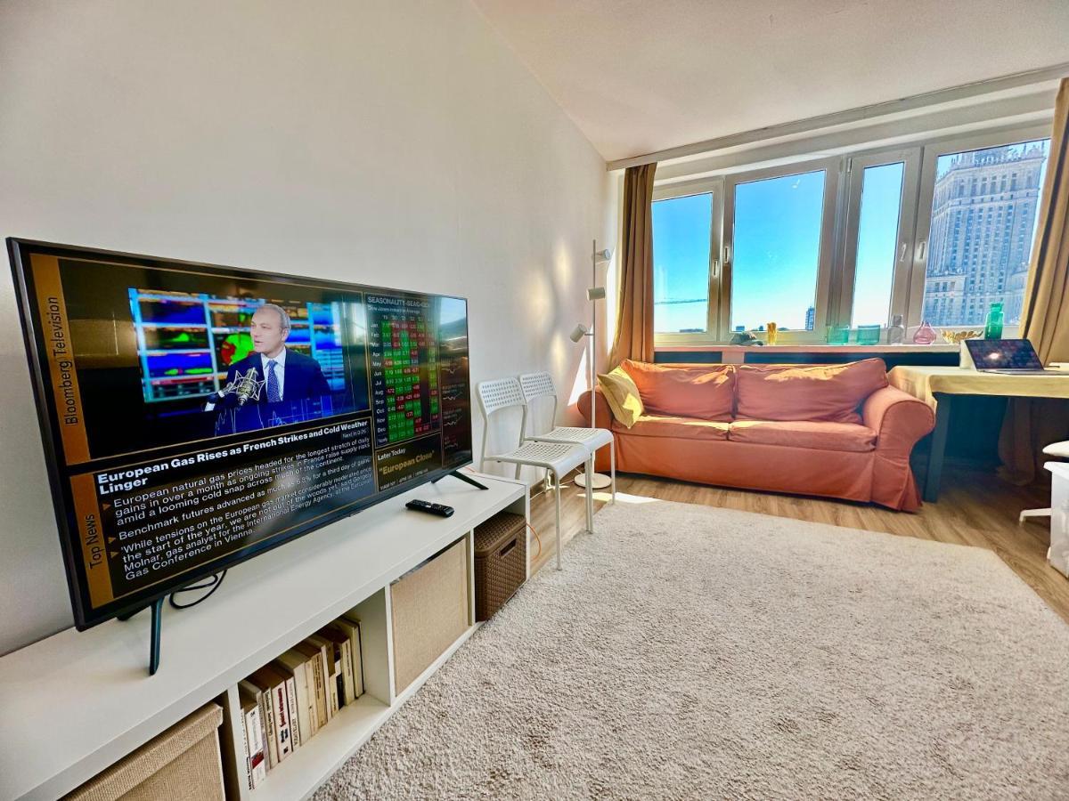 ורשה Super Apartament Brown 2X Metro Nowy Wifi Netflix Spotify Panorama Miasta מראה חיצוני תמונה