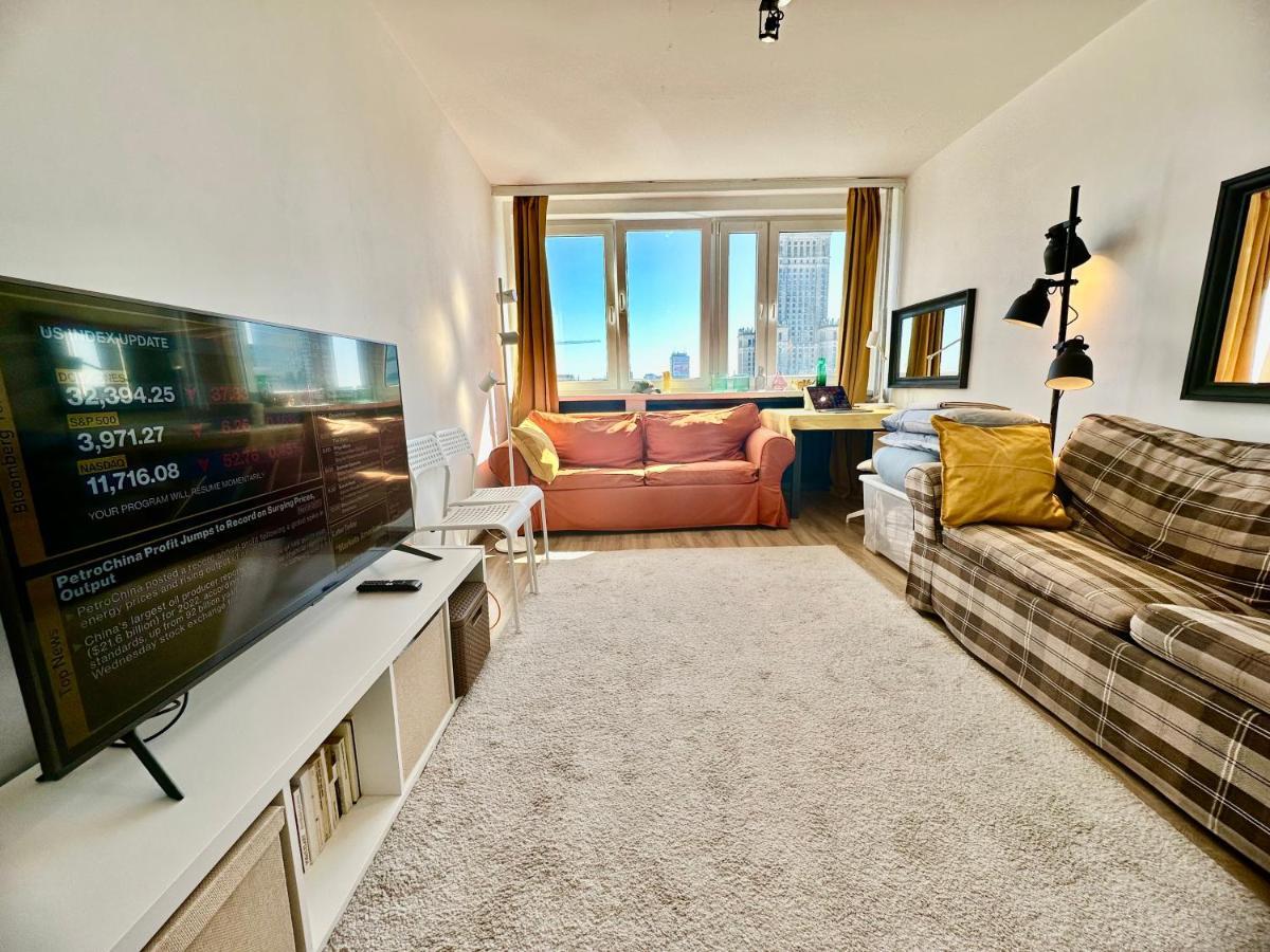 ורשה Super Apartament Brown 2X Metro Nowy Wifi Netflix Spotify Panorama Miasta מראה חיצוני תמונה